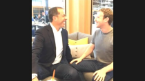 Thumbnail for Seinfeld asks Zuckerberg what’s the first thing Zuck does in the morning? | CNET