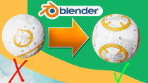 Thumbnail for How to UV UNWRAP a sphere in Blender the CORRECT way | BitterButterRender