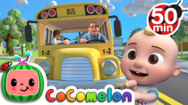 Thumbnail for Wheels on the Bus (School Version)  + More Nursery Rhymes & Kids Songs - CoComelon
