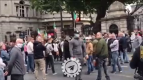 Thumbnail for Antifa shows up to an Irish nationalist protest. They find out real quick