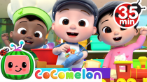 Thumbnail for Down By The Station Song + More Nursery Rhymes & Kids Songs - CoComelon