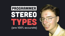 Thumbnail for 10 Programmer Stereotypes | Fireship