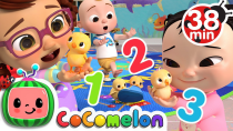 Thumbnail for Numbers Song with Little Chicks + More Nursery Rhymes & Kids Songs - CoComelon