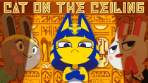 Thumbnail for Cat On The Ceiling (Ankha - Animal Crossing) #Shorts | ZONE TOONS
