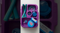 Thumbnail for Packing School Lunch *ONLY BLUE FOOD* #shorts | Unique Daily