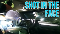 Thumbnail for Suspect Takes Shotgun To The Face | Donut's Raw Police Footage