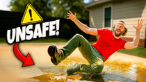 Thumbnail for My "Forever Fix" For Ugly Concrete Was A HUGE Mistake! | HAXMAN