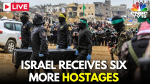 Thumbnail for LIVE: Six More Israeli Hostages Freed in Exchange for Over 600 Palestinian Prisoners | Hamas | N18G