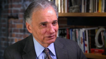 Thumbnail for Ralph Nader on Obama, Hillary Clinton, and their "total support" of war and empire