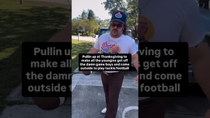 Thumbnail for Pullin up at Thanksgiving to make all the youngins get off the games and come out to play football | FunnyMemeSpot Backup