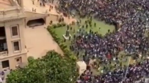 Thumbnail for Protesters storm the presidential palace in Sri Lanka's capital.
