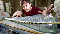 Thumbnail for Glass Armonica (spinning glass bowls... that break) | Rob Scallon