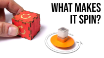 Thumbnail for What's In the Box Making it Spin? There Are No Moving Parts | Steve Mould