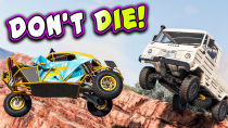 Thumbnail for We CRASHED Vehicles Off Mountains in BeamNG Multiplayer! | Kosmonaut