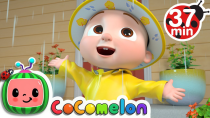 Thumbnail for Yes Yes Dress For The Rain  + More Nursery Rhymes & Kids Songs - CoComelon
