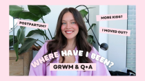 Thumbnail for I'm Back! | Chatty GRWM Q+A | Talking Motherhood, Leaving NYC, Wellness & More | Emily DiDonato