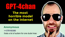 Thumbnail for GPT-4chan: This is the worst AI ever | Yannic Kilcher