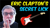Thumbnail for Eric CLAPTON’S SECRET Lick for Turnarounds | It’s SO EASY! | Mark Zabel