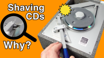 Thumbnail for Shaving Compact Discs to improve the sound (?!) | Techmoan