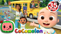 Thumbnail for Wheels On The Bus (School Edition)  + More Nursery Rhymes & Kids Songs - CoComelon
