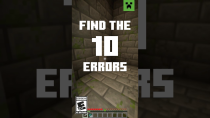 Thumbnail for FIND THE 10 ERRORS | Minecraft