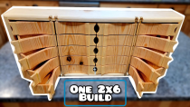 Thumbnail for Fastest Way To Make Drawers? One 2x6 Parts Organizer // Woodworking | Josh Wright