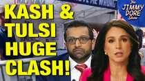 Thumbnail for Kash Patel SHUTS DOWN Charlie Kirk Investigation By Tulsi & DNI!  | The Jimmy Dore Show