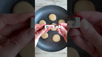 Thumbnail for Kinder stuffed mini pancakes | Fitwaffle Kitchen