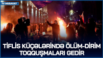 Thumbnail for Tiflis küçələrində Ö*LÜM-DİRİM toqquşmaları gedir: Paşinyan da prosesə QOŞULDU - CANLI