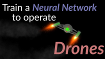 Thumbnail for Training a Neural Network to operate drones using Genetic Algorithm | Pezzza's Work