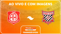 Thumbnail for AO VIVO E COM IMAGENS: INTER BEBEDOURO X PAULISTA | SEMIFINAL | PAULISTA SUB-23 2ª DIV SICREDI 2024 | Futebol Paulista