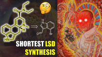 Thumbnail for LSD synthesis in 7 steps (educational) | Lysergic acid, organic chemistry, reaction mechanisms | Total Synthesis