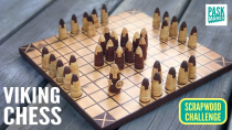 Thumbnail for Viking Chess game - Hnefatafl - Scrapwood Challenge ep23 | Pask Makes