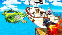 Thumbnail for when you jump a $4,800,000,000 yacht across the planet in GTA 5 | GrayStillPlays