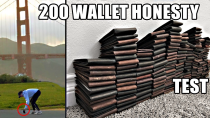 Thumbnail for 200 dropped wallets- the 20 MOST and LEAST HONEST cities | Mark Rober