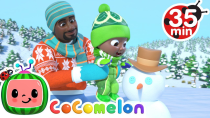 Thumbnail for Build A Snowman Song + More Nursery Rhymes & Kids Songs - CoComelon