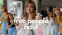 Thumbnail for free people haul + try on | Sarah Rodriguez