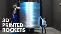 Thumbnail for The Genius of 3D Printed Rockets | Veritasium