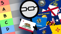 Thumbnail for DOES YOUR FLAG FAIL?  Grey Grades The State Flags! | CGP Grey