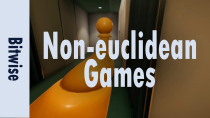 Thumbnail for How do non-euclidean games work? | Bitwise | DigiDigger