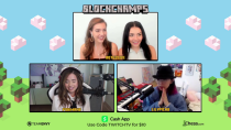 Thumbnail for Porn tab plays in background during Blockchamps Chess Tourney ft. Pokimane & Lily | KAIDO