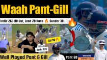 Thumbnail for Gazab "Intent" 😱 खेला Intent से ही खेला जायेगा | PANT 60🔥 GILL Looks Solid |IND vs NZ 3rd Test Day 2 | AB Cricinfo