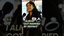 Thumbnail for She almost got married by mistake 🫣 #korea #streetinterview #dating | Mojiverse