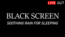 Thumbnail for 🔴 수면을 위한 빗소리 - 편안한 빗소리와 블랙스크린으로 쉽게 잠들어 보세요. / 불면증, 깊은 잠, 휴식, 명상, 백색소음 | Relaxing Time for you