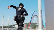 Thumbnail for Exo-booster | A powered exoskeleton for extreme human mobility | KAIST | Exoskeleton Lab @ KAIST