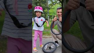 Thumbnail for Twin Twin Learn Fixing a Flat Bike with Dad! | Twin Twin