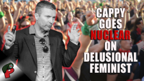 Thumbnail for Aaron Clarey Goes Nuclear on Delusional Feminist | Grunt Speak 