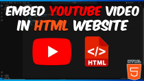 Thumbnail for How to Embed a YouTube Video in your HTML Website (Step By Step) | Tech Solutions