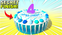 Thumbnail for I Built a SECRET FINISH Into This Birthday Cake Track! | Kosmonaut