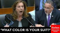Thumbnail for SHOCKING MOMENT: Education Secretary Cardona Repeatedly Evades Lisa McClain's Questions | Forbes Breaking News